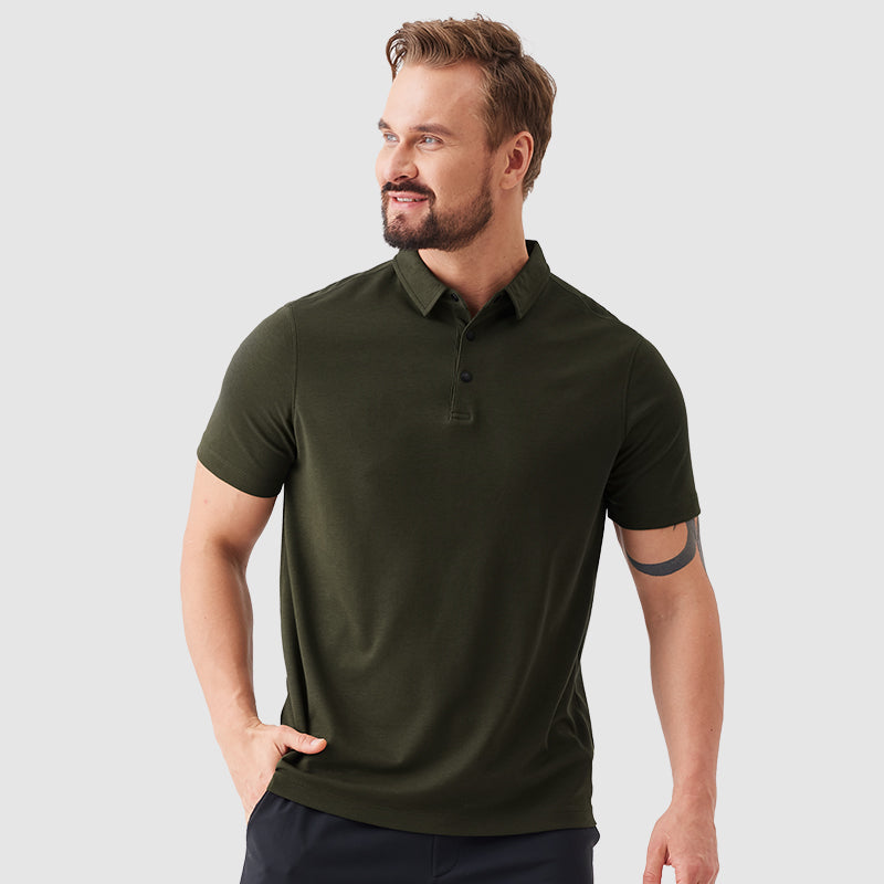 Olive Odyssey Breezy Polo 3-Pack