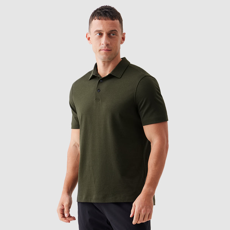 Olive Odyssey Breezy Polo 3-Pack