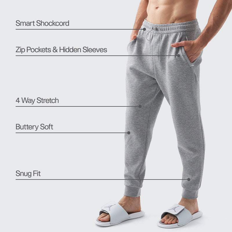 _COZY Jogger - Heather Gray