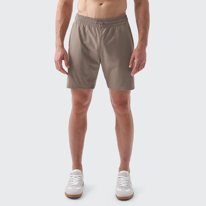 _FRESH Stain-Repel Shorts - Dune