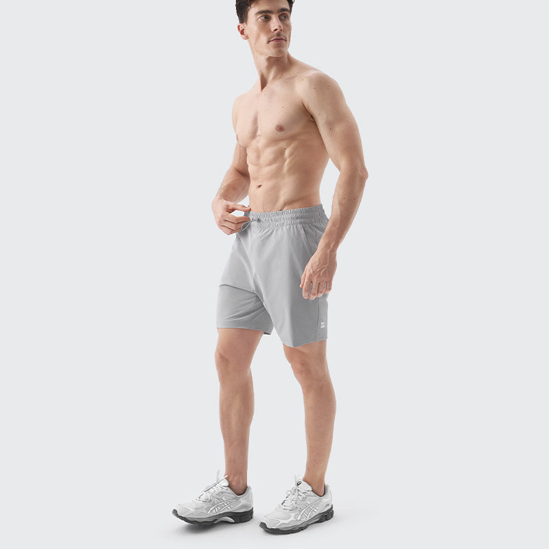 _FRESH Stain-Repel Shorts - Limestone