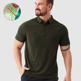 _BREEZ Anti-Odor Polo - Olive